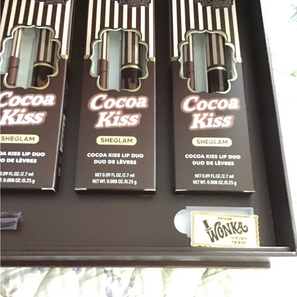 Willy Wonka The Chocolate Factory SheGlam Box Eyeshadow, Lip Kits, Blush New - Picture 10 of 10